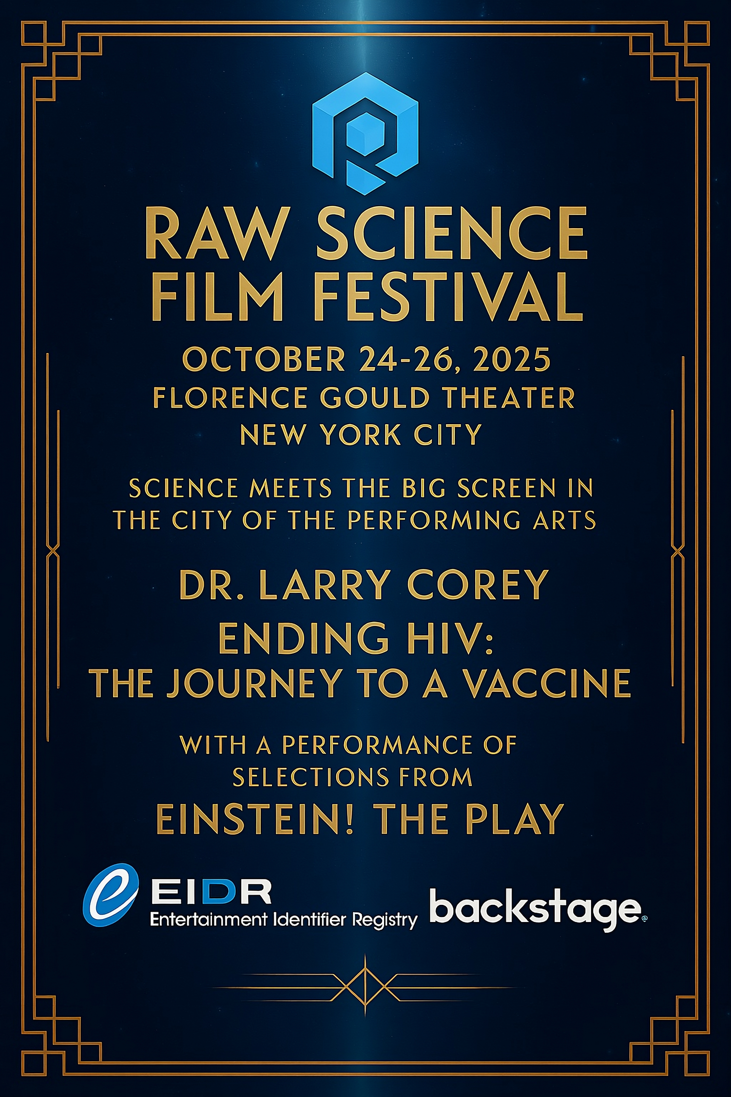 Raw Science Film Festival 2025 Poster